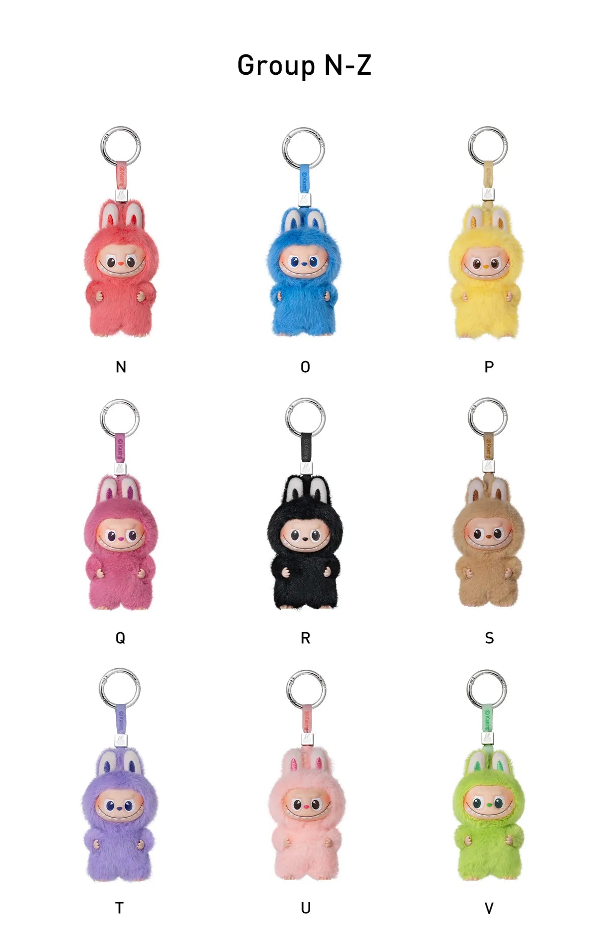 Pop Mart Labubu The Monsters Pin for Love Series Vinyl Plush Pendant (N-Z) Sealed Case