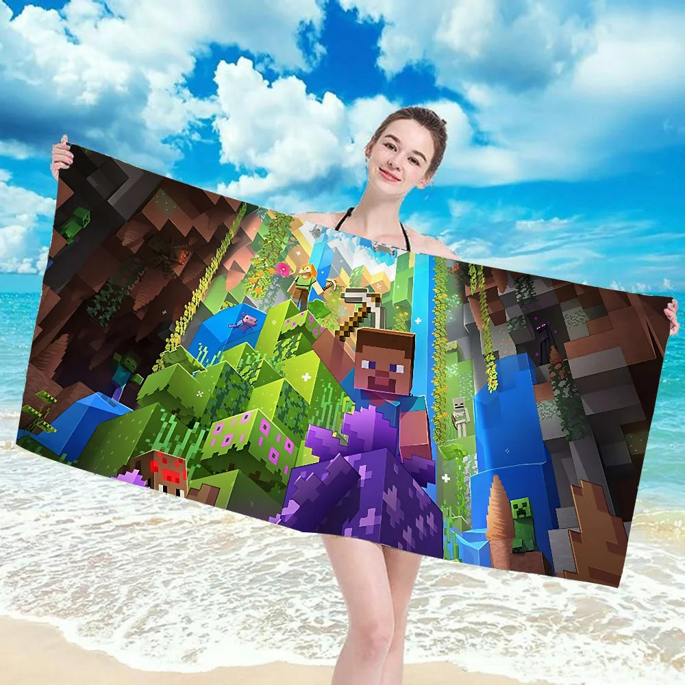 Serviette de Bain Minecraft – MC2