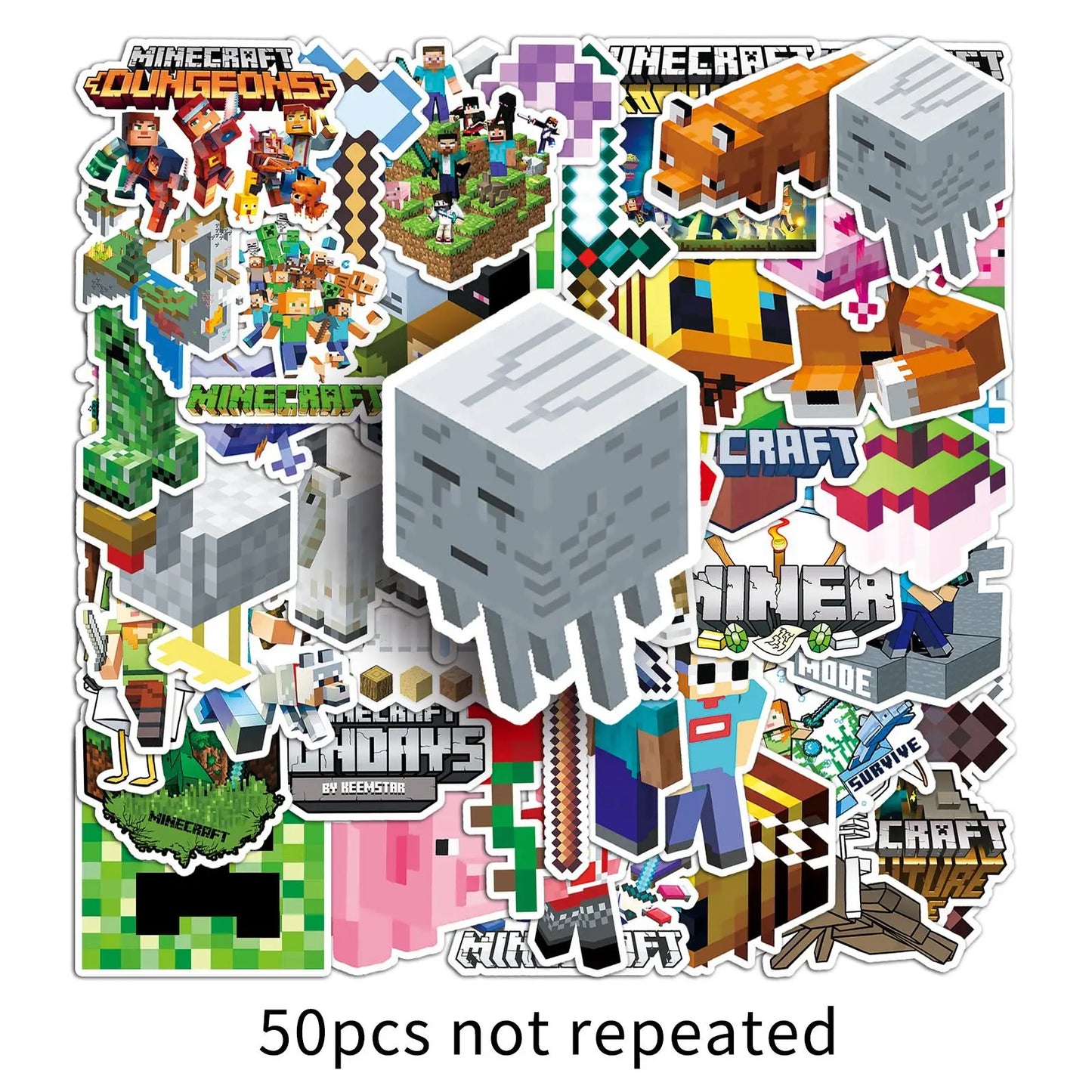 Autocollants Minecraft – 50pcs