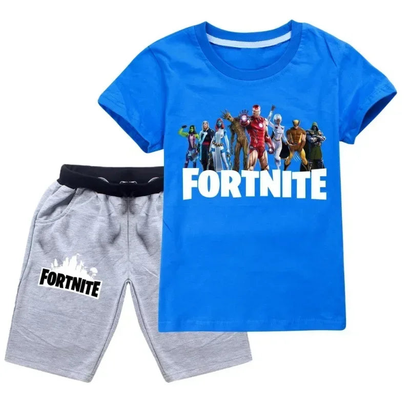 Ensemble Été Fortnite – T-shirt + Short FN1