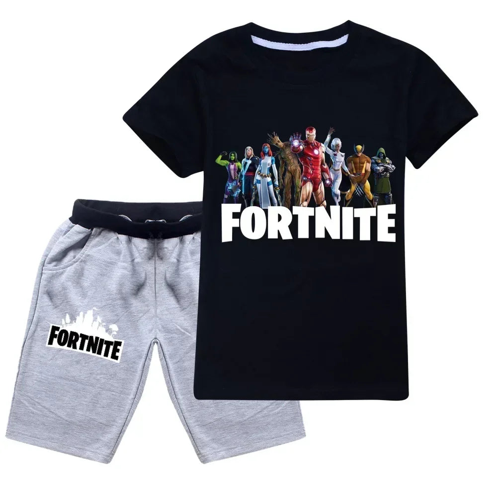 Ensemble Été Fortnite – T-shirt + Short FN1