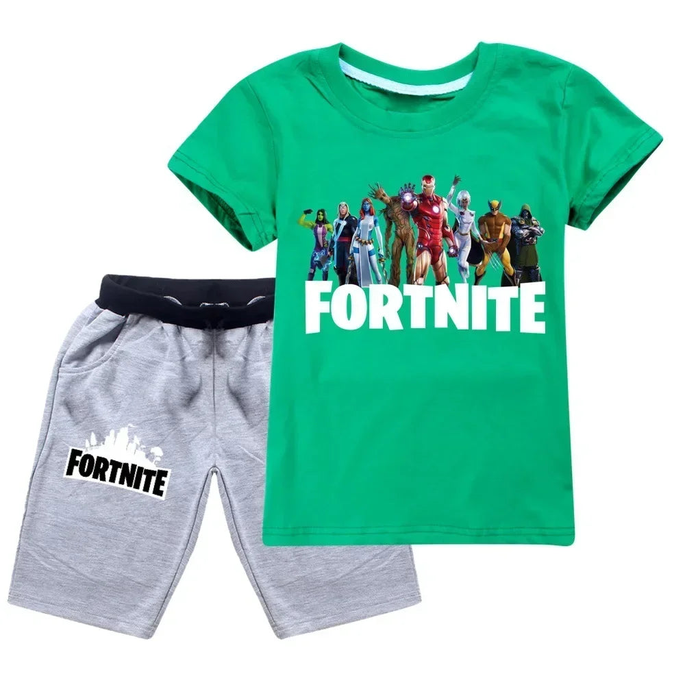 Ensemble Été Fortnite – T-shirt + Short FN1