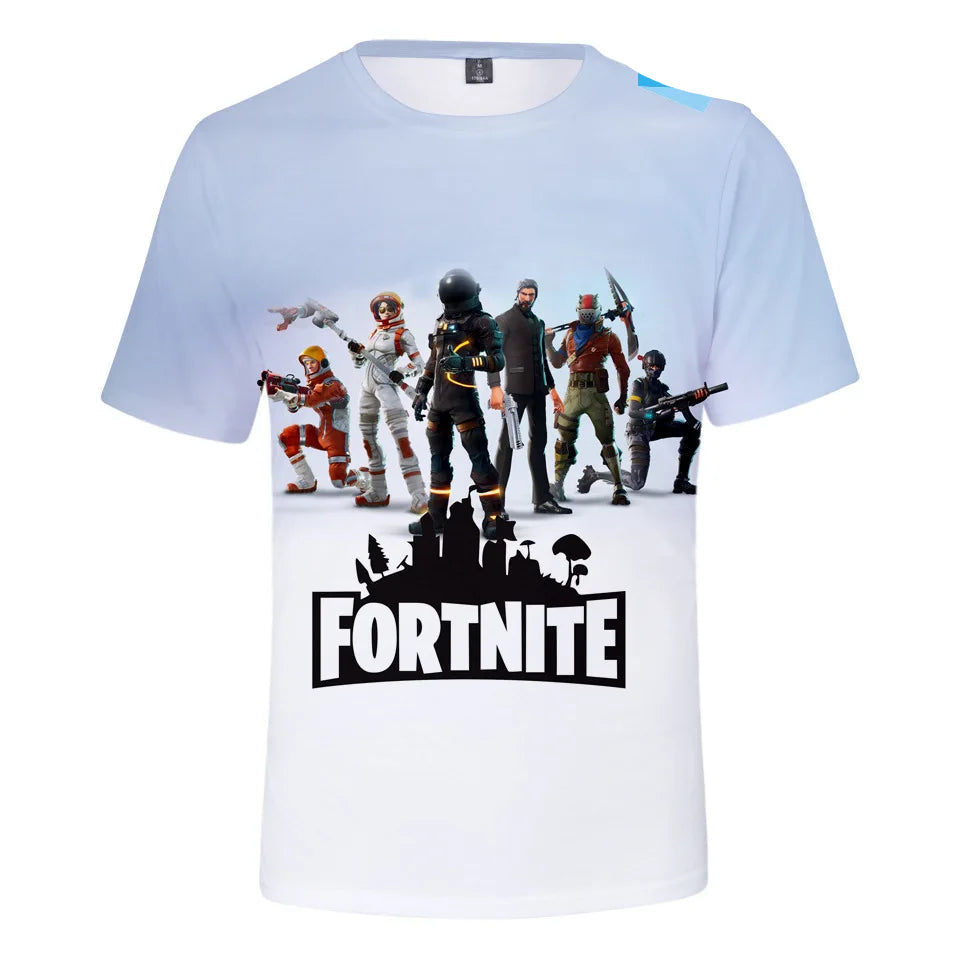 T-shirt Fortnite 3D – Enfant et Adulte-FN2