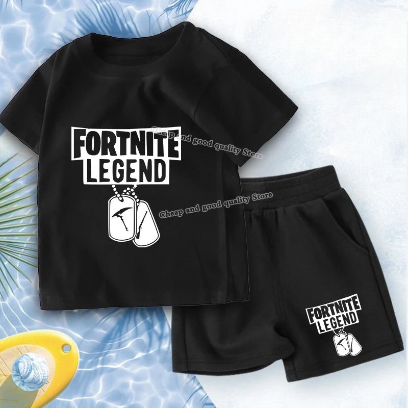 Ensemble Été Fortnite – T-shirt + Short FN2