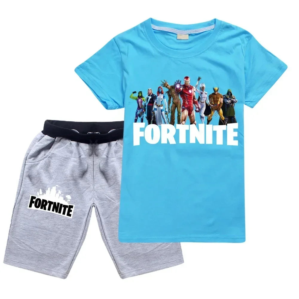 Ensemble Été Fortnite – T-shirt + Short FN1