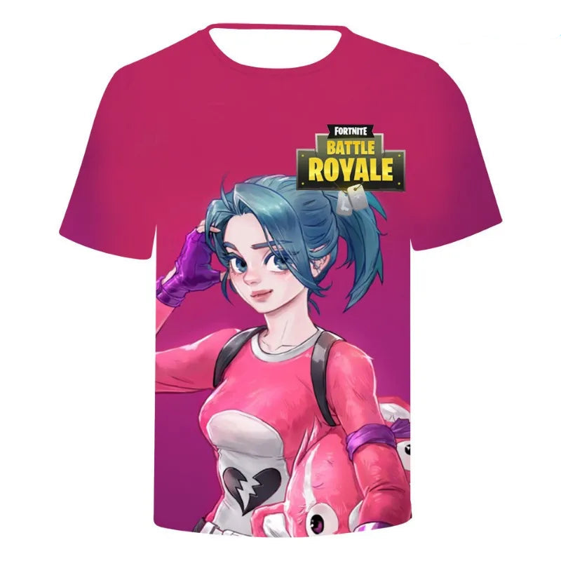 T-shirt Fortnite 3D – Enfant et Adulte-FN2
