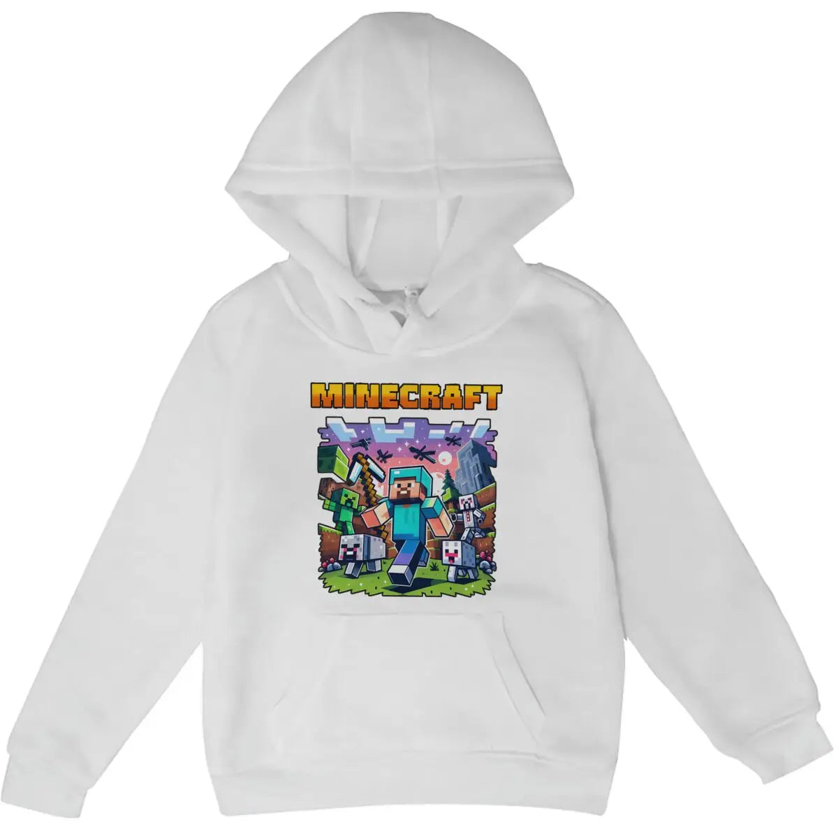 Sweat à Capuche Minecraft pour Enfants – MC1