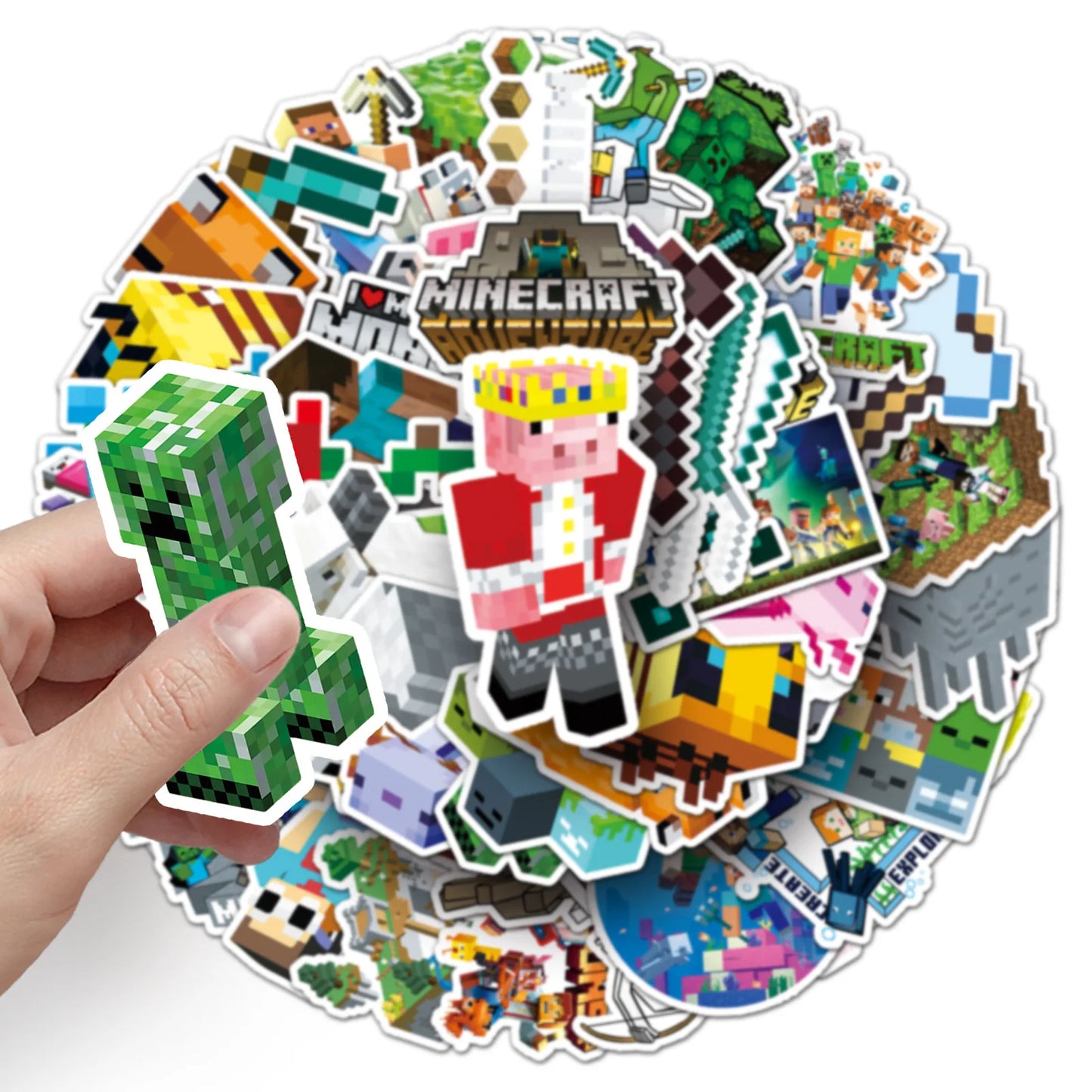 Autocollants Minecraft – 50pcs