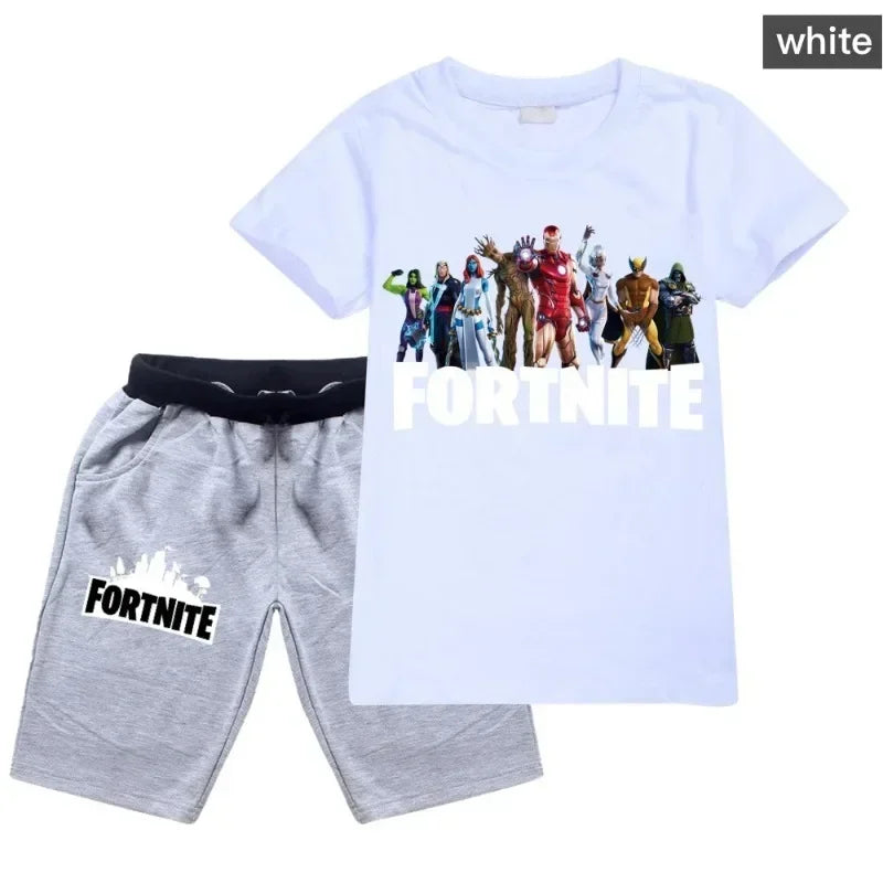 Ensemble Été Fortnite – T-shirt + Short FN1
