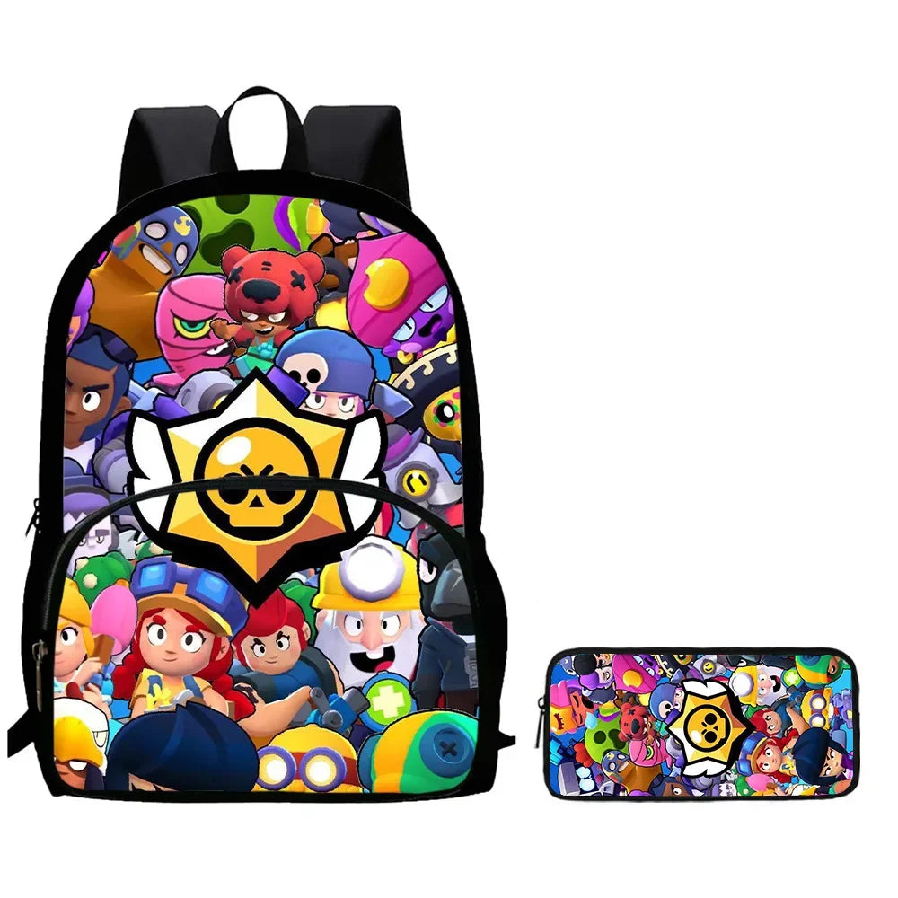Ensemble Sac à Dos Brawl Stars & trousse – ab 15