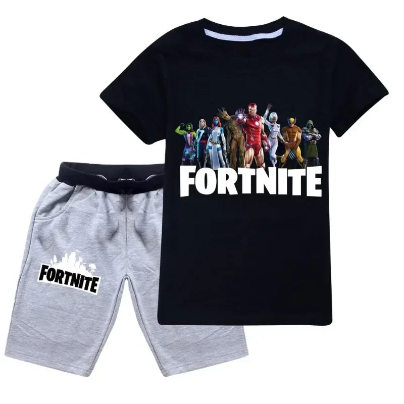 Ensemble Été Fortnite – T-shirt + Short FN1