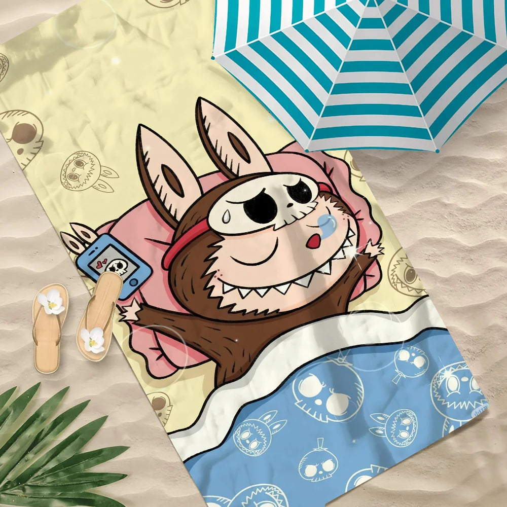Serviette de plage Labubu – L2