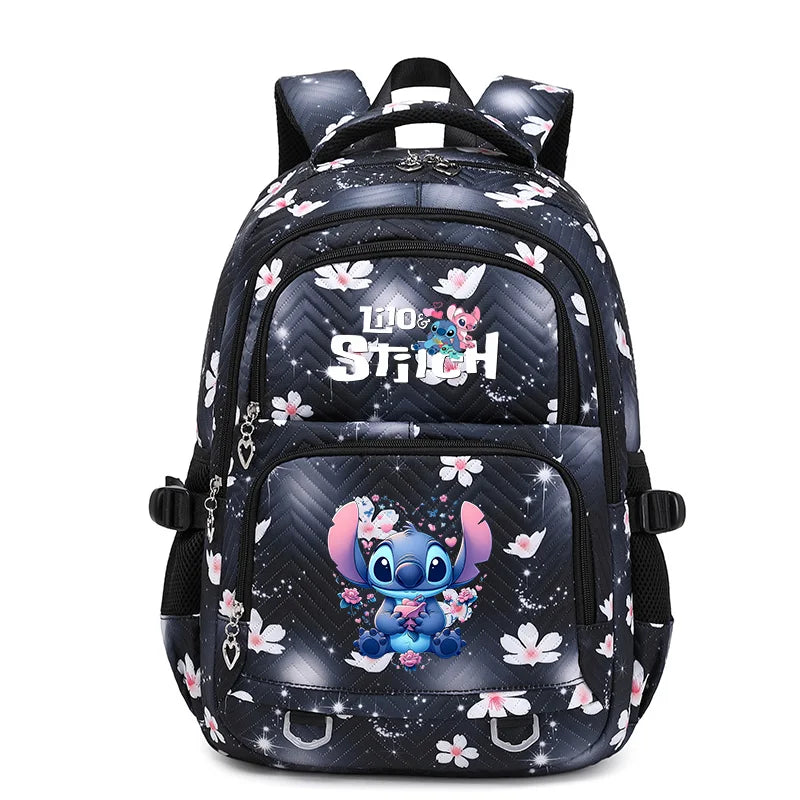 Stitch Backpack Set – School Bag, Lunch Bag & Pencil Case - M1