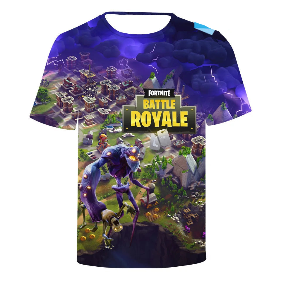 T-shirt Fortnite 3D – Enfant et Adulte-FN2