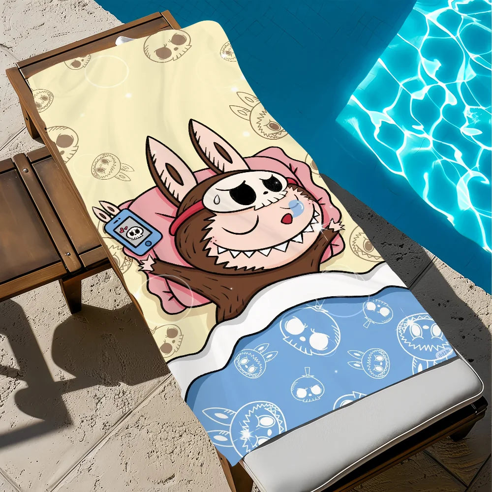 Serviette de plage Labubu – L2