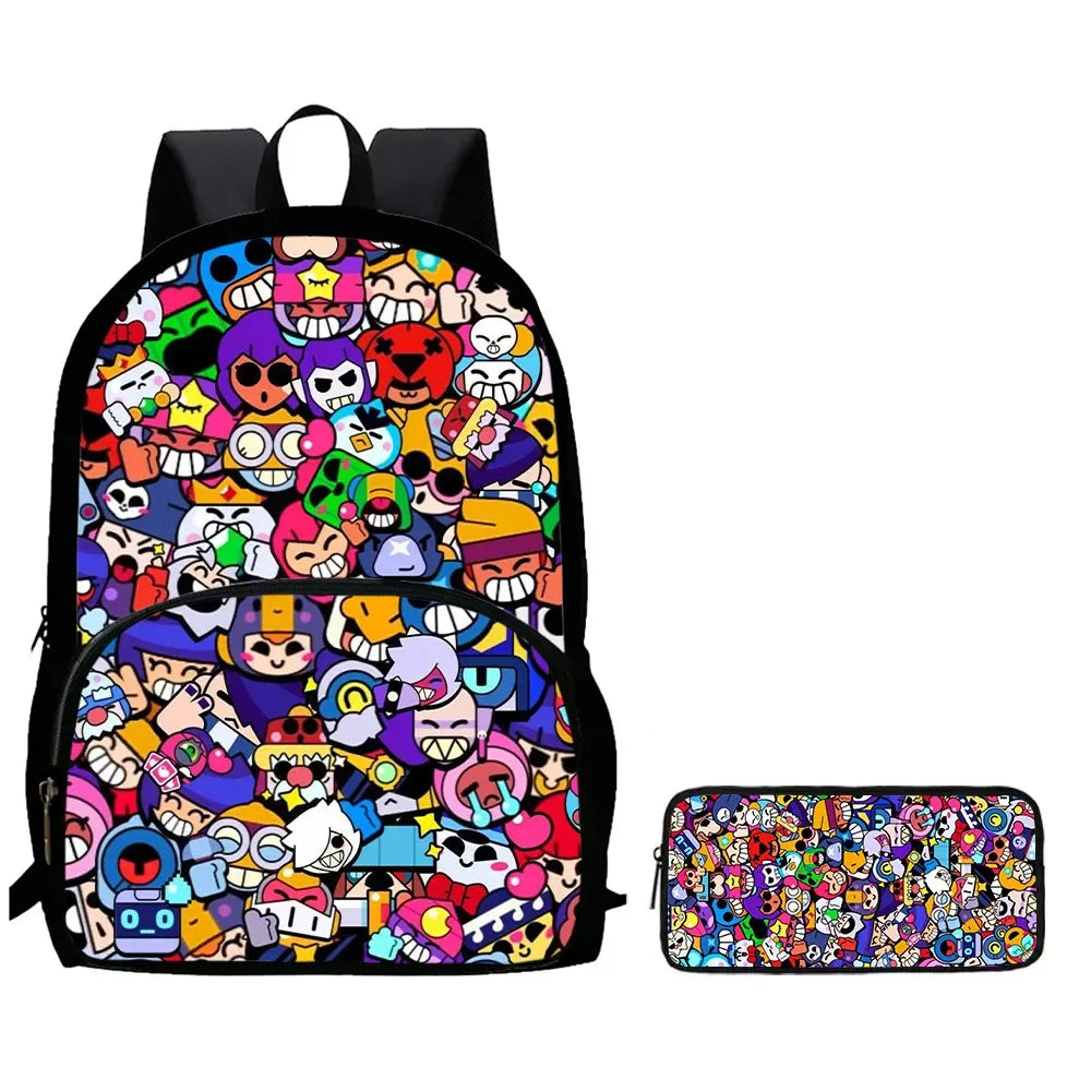 Ensemble Sac à Dos Brawl Stars & trousse – ab 16