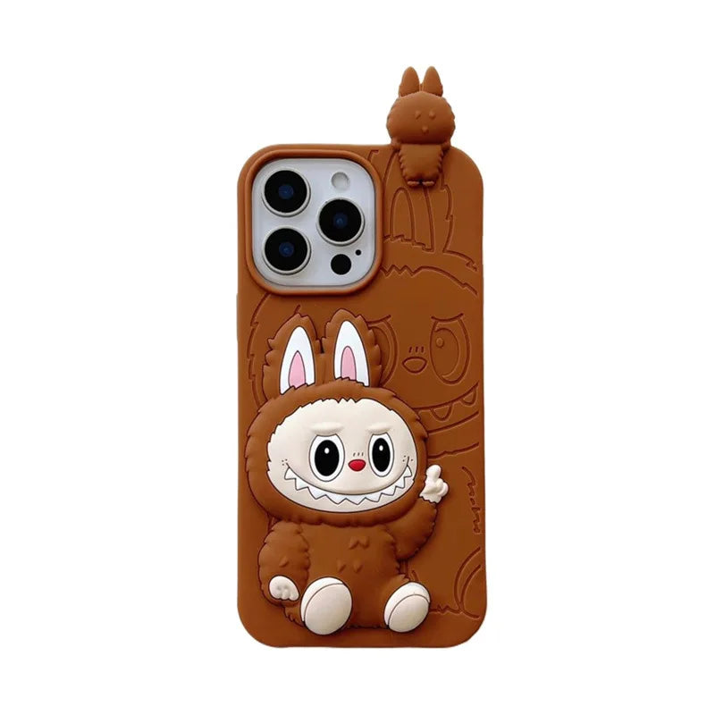 Coque iPhone Labubu –iPhone 11 à 16 Pro Max