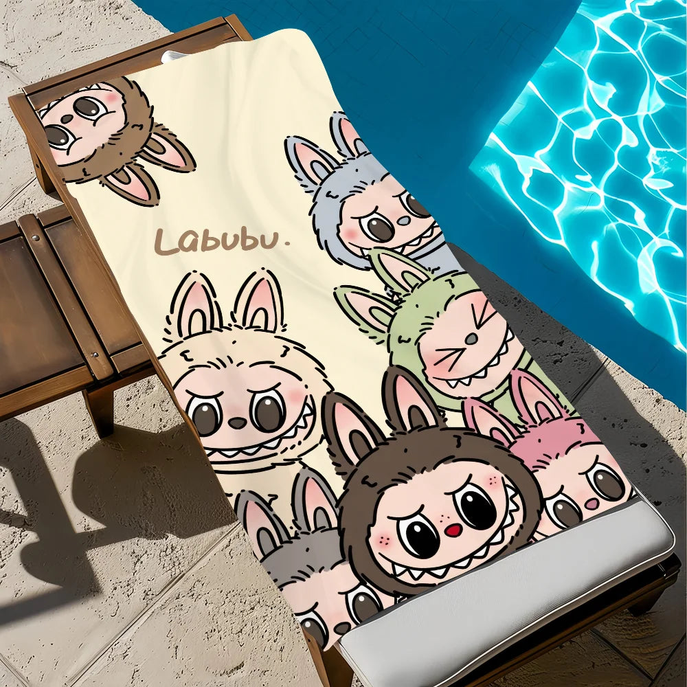 Serviette de plage Labubu – L3