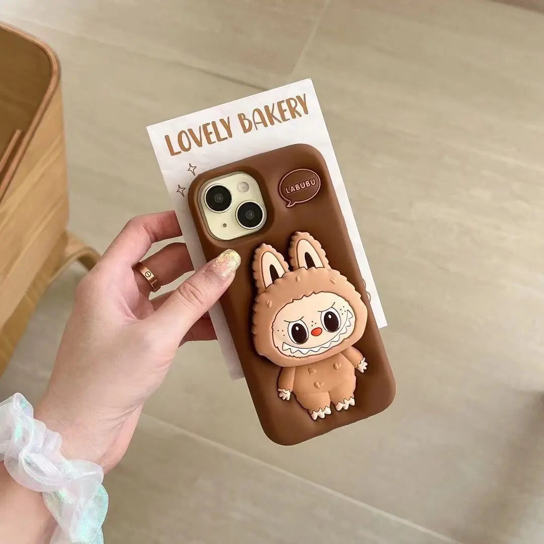 Coque iPhone Labubu –iPhone 11 à 16 Pro Max