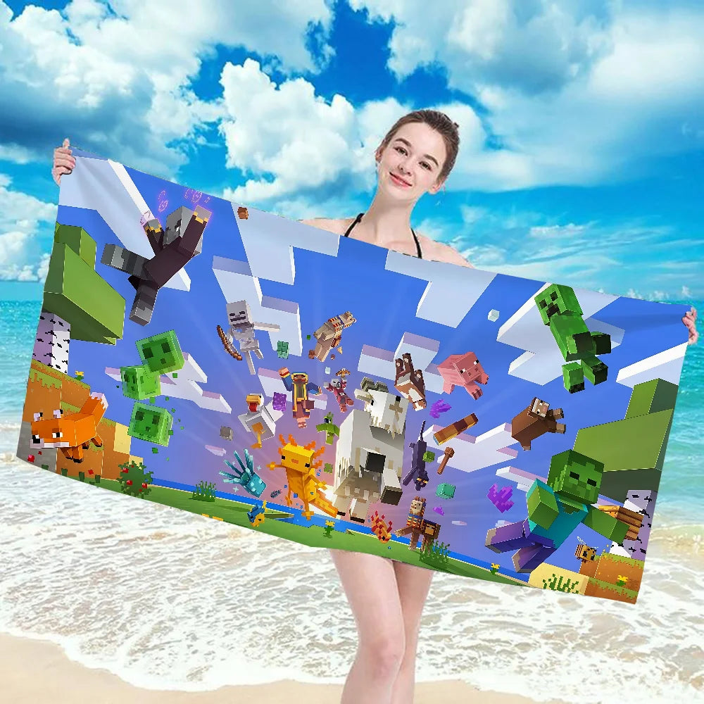 Serviette de Bain Minecraft – MC3