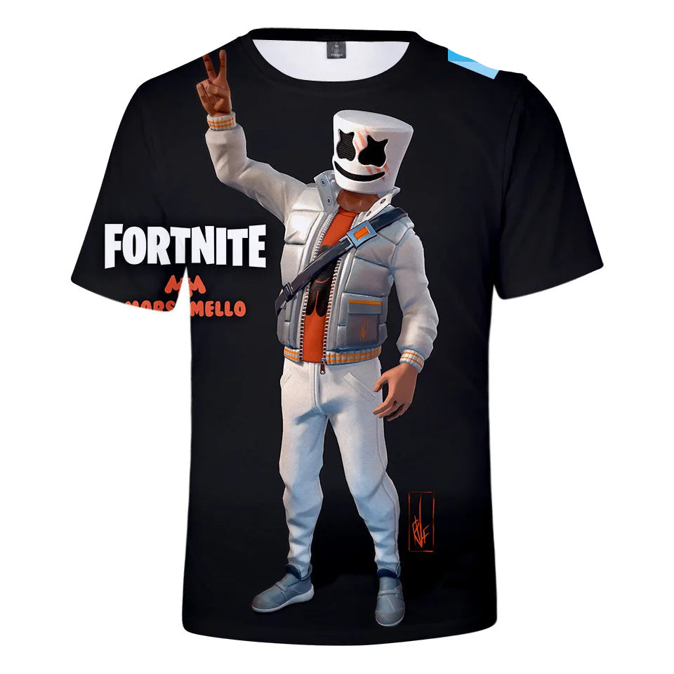 T-shirt Fortnite 3D – Enfant et Adulte-FN2