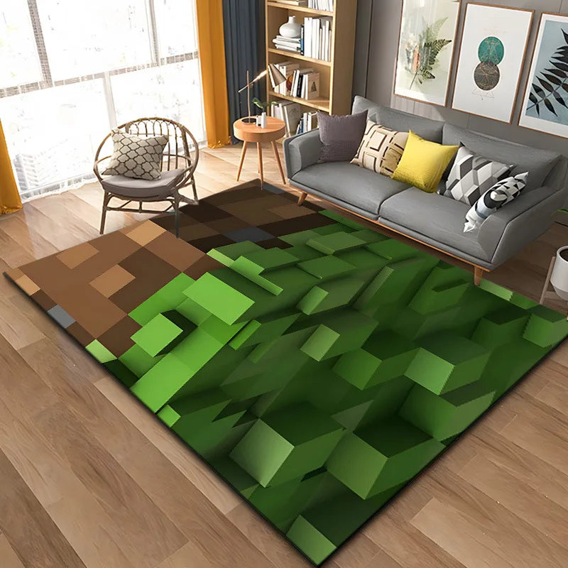 Tapis Minecraft pour chambre d’enfant – MC1