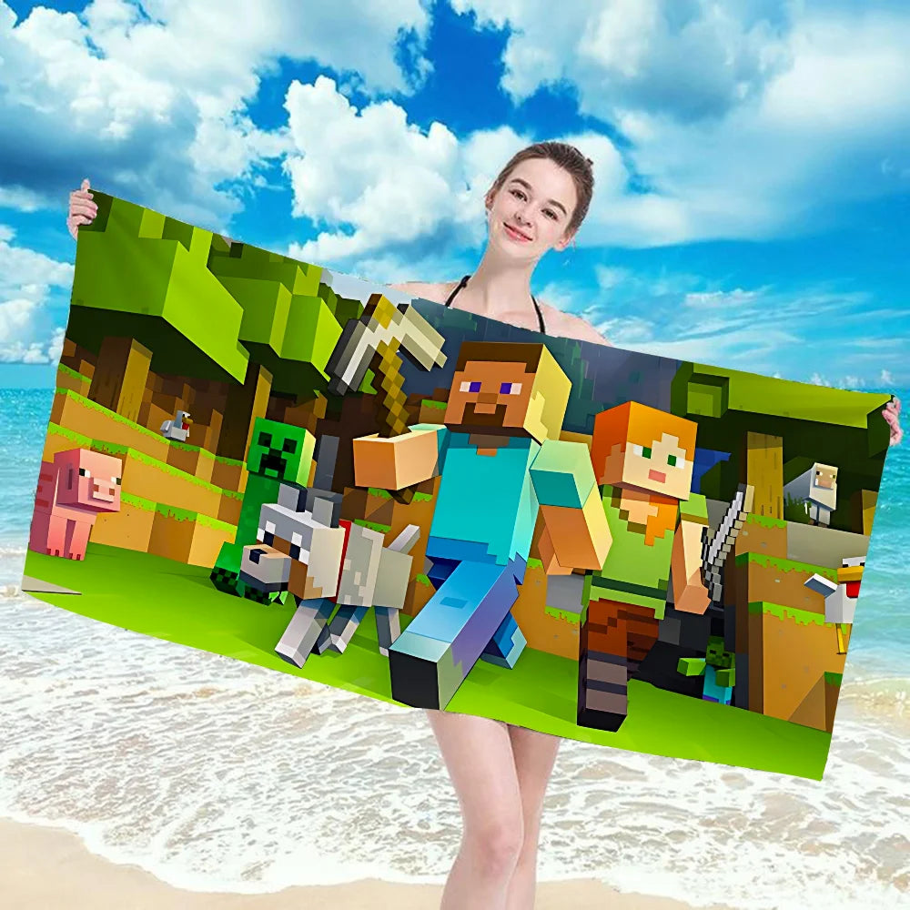 Serviette de Bain Minecraft – MC1