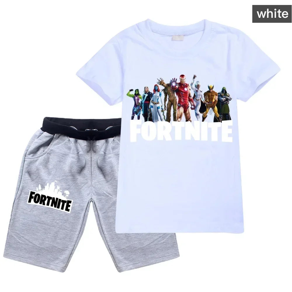 Ensemble Été Fortnite – T-shirt + Short FN1