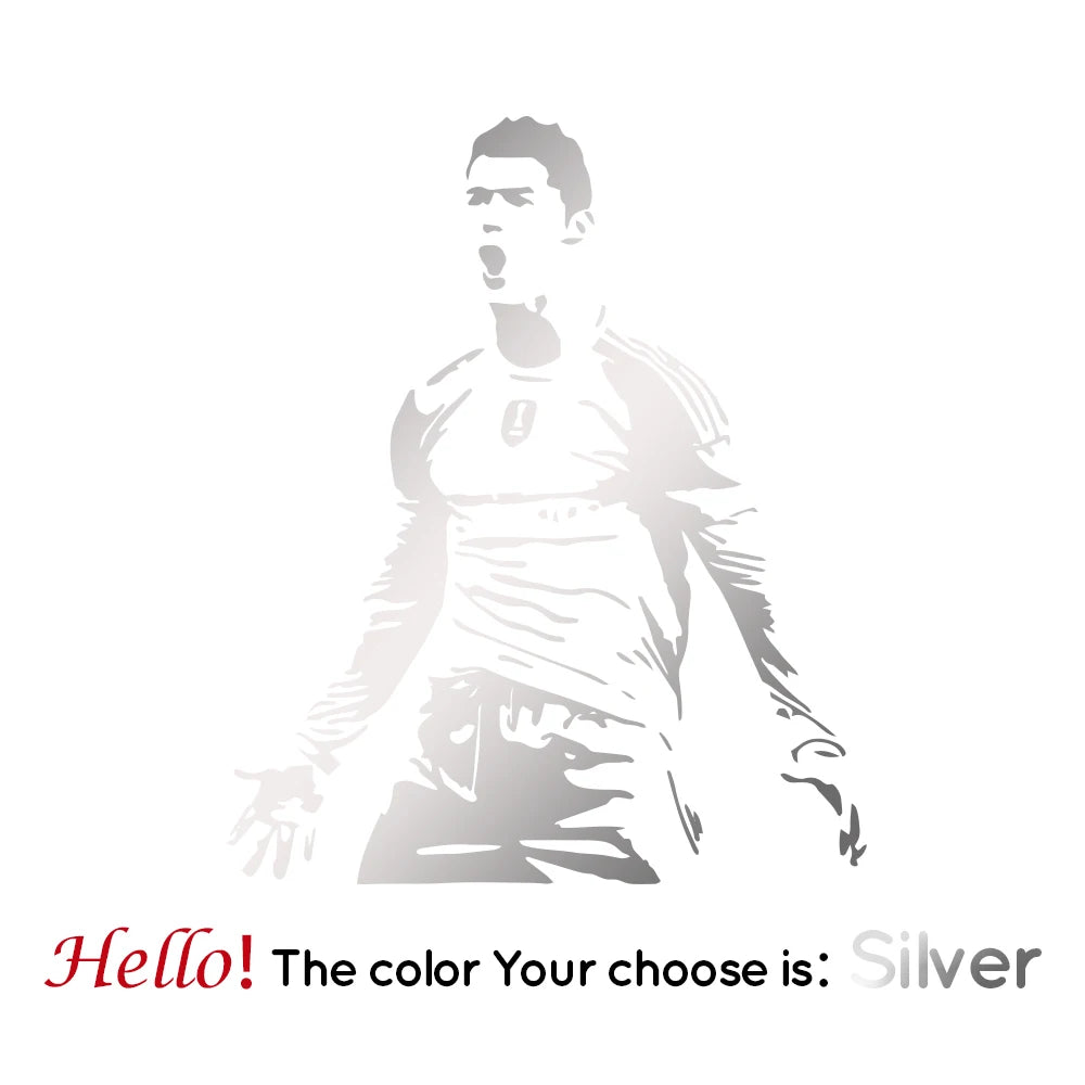 Autocollant mural Ronaldo – vinyle 2