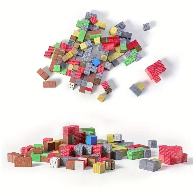 Blocs magnétiques Minecraft – Puzzle éducatif 20 pièces