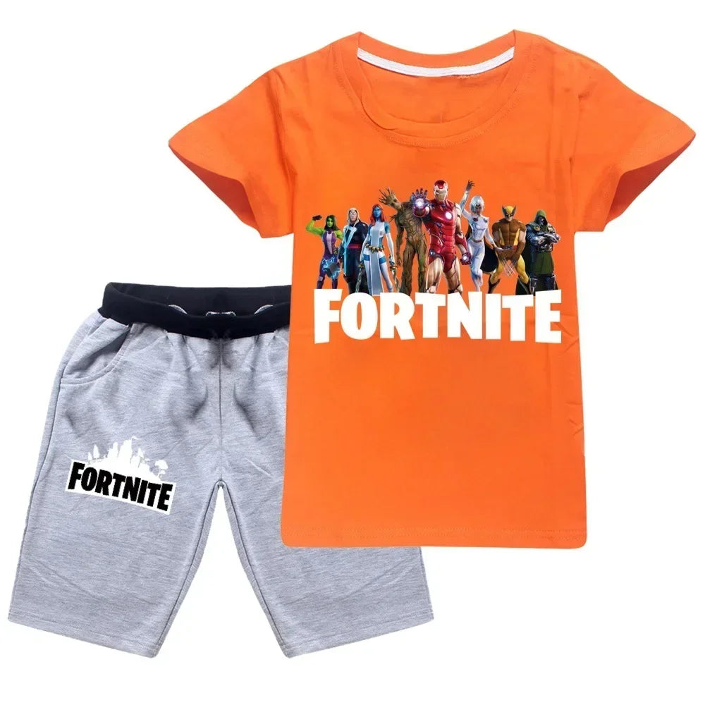 Ensemble Été Fortnite – T-shirt + Short FN1