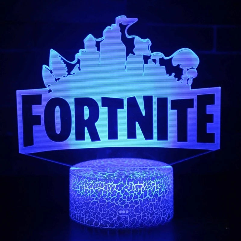 Veilleuse LED Fortnite – Lampe 3D FN1