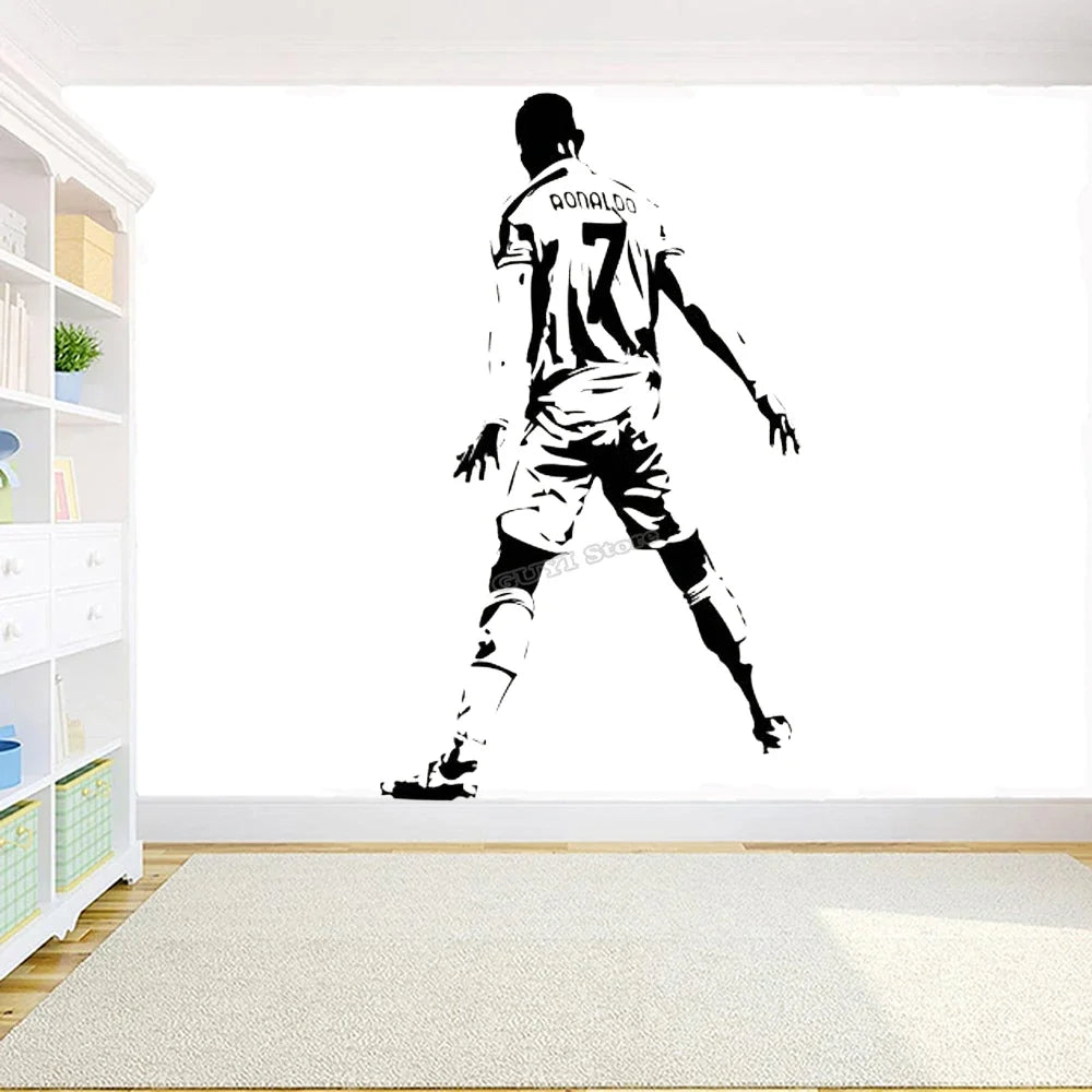 Autocollant mural Ronaldo – vinyle