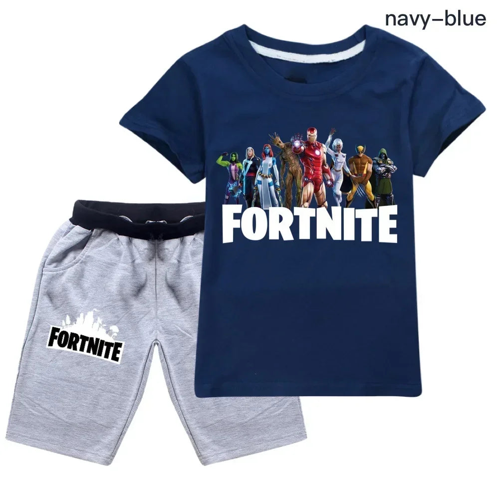 Ensemble Été Fortnite – T-shirt + Short FN1