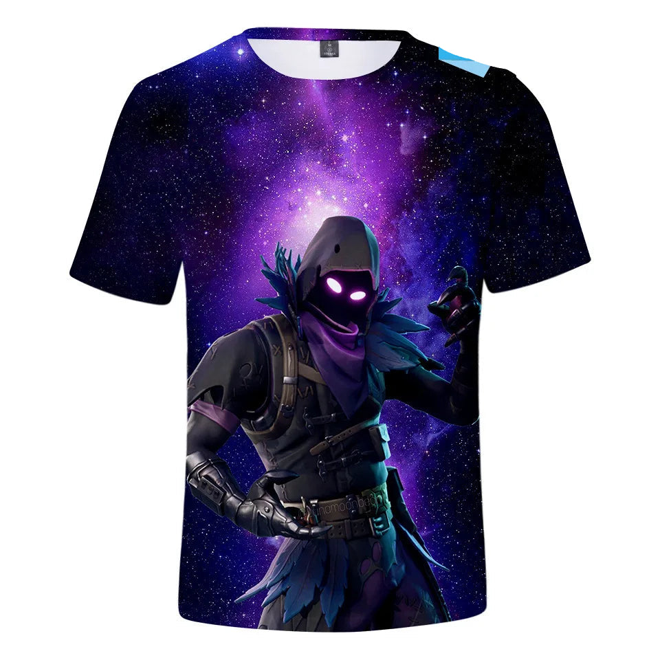 T-shirt Fortnite 3D – Enfant et Adulte-FN2