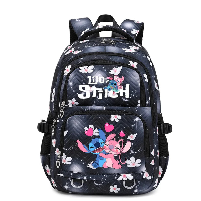 Stitch Backpack Set – School Bag, Lunch Bag & Pencil Case - M1