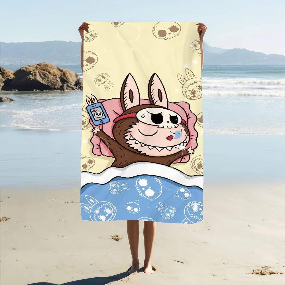 Serviette de plage Labubu – L2
