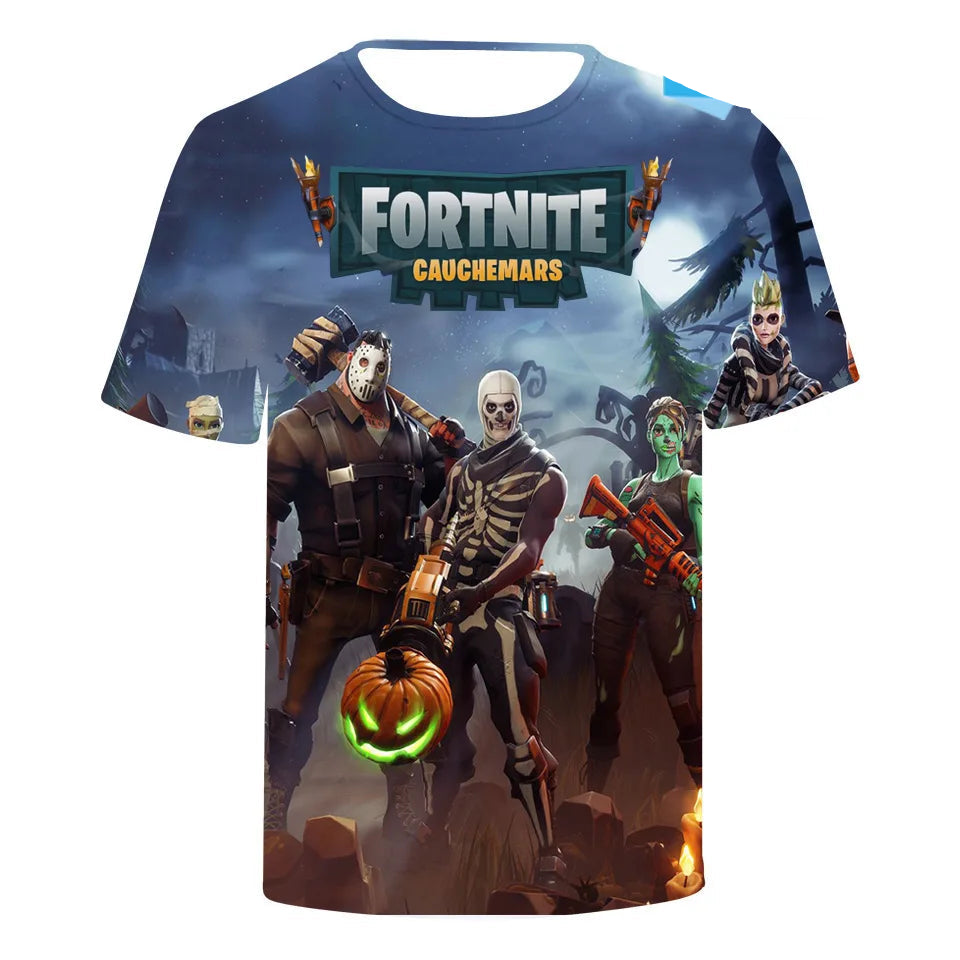 T-shirt Fortnite 3D – Enfant et Adulte-FN2