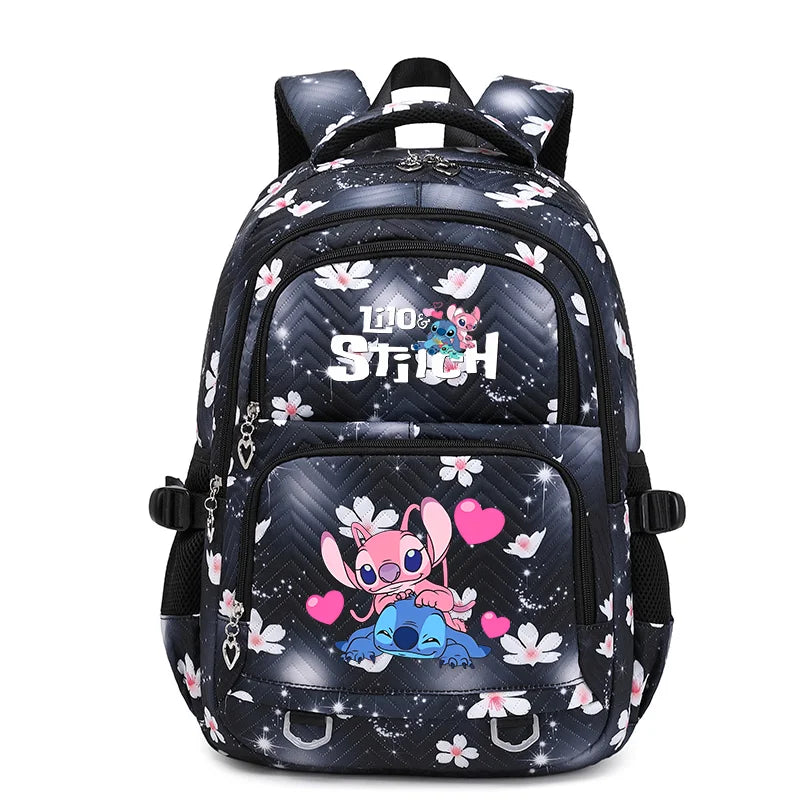 Stitch Backpack Set – School Bag, Lunch Bag & Pencil Case - M1