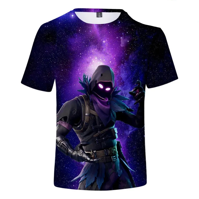 T-shirt Fortnite 3D – Enfant et Adulte-FN2