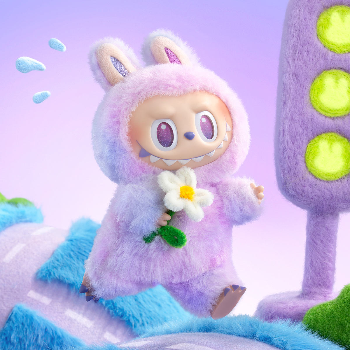 Labubu – Collection Big Into Energy Édition Surprise-Blue
