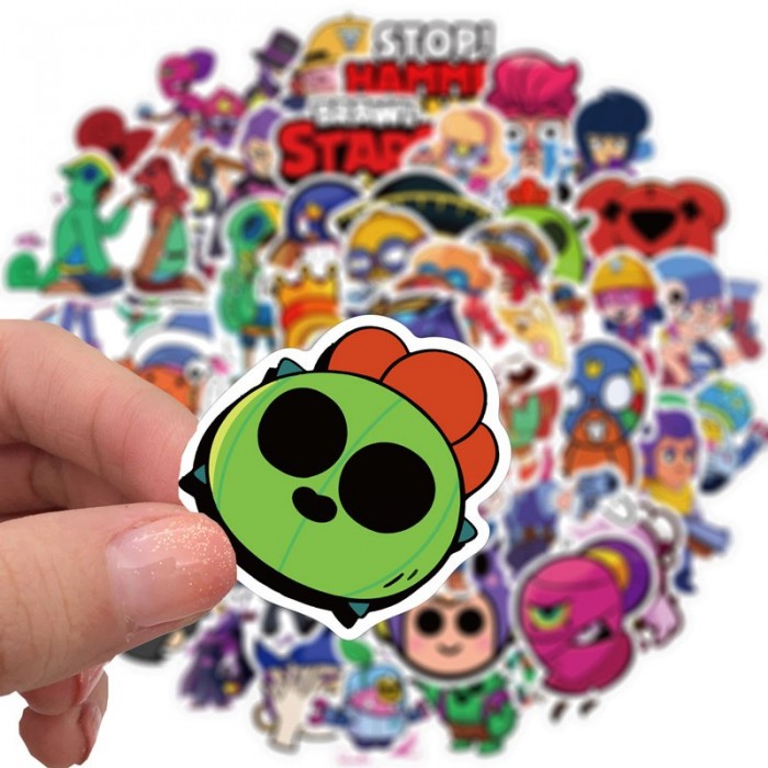 50 Stickers Brawl Stars