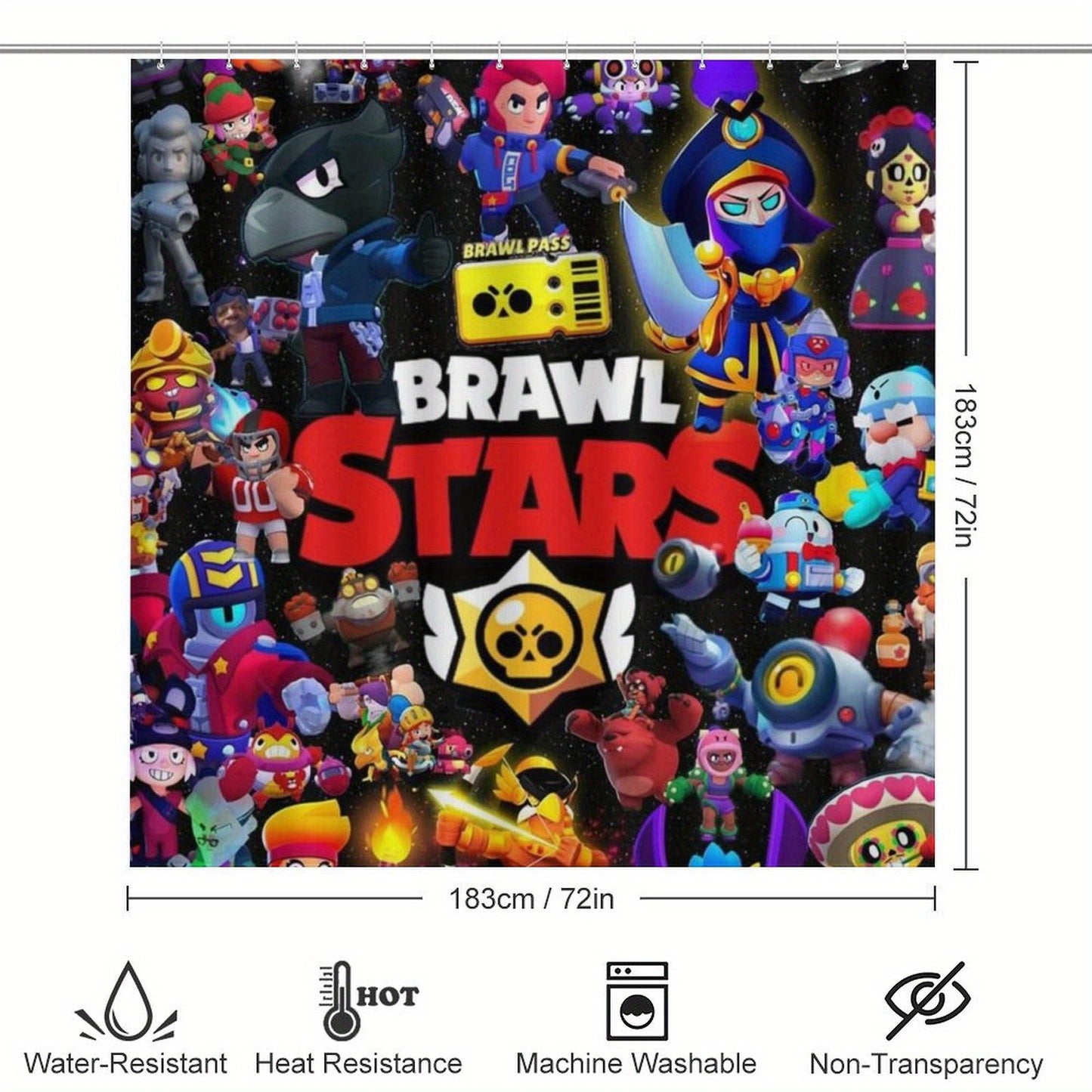 Ensemble de Salle de Bain et wc Brawl Stars -