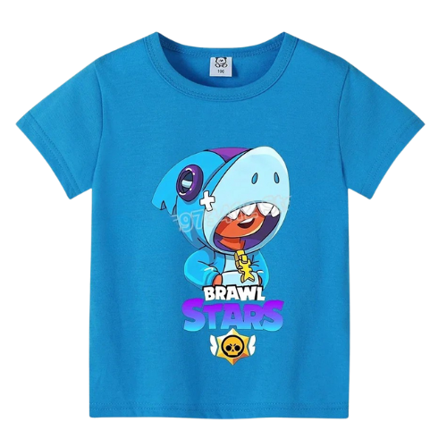 T-shirt Enfants Brawl Stars - Leon shark