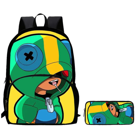 Brawl Stars Backpack &amp; Pencil Case Set – ab 11