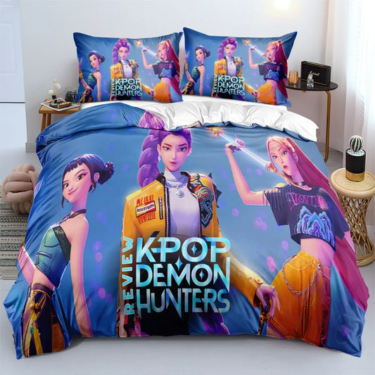 Parure de lit K-Pop Demon Hunters – x5