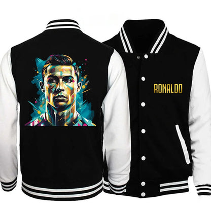 Veste de baseball Cristiano Ronaldo pour homme - Black
