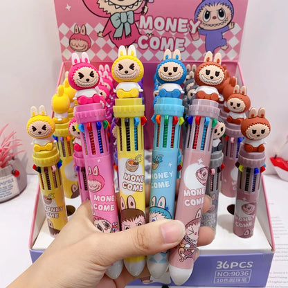Stylo Labubu 10 couleurs