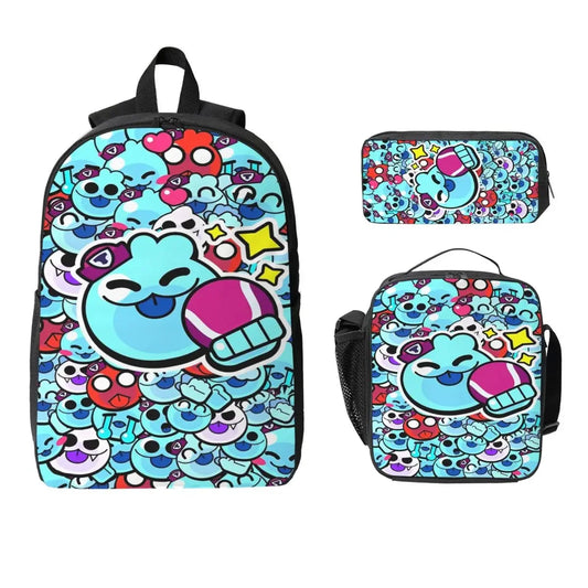 Brawl Stars Backpack, Pencil Case and Snack Bag Set – ab 21