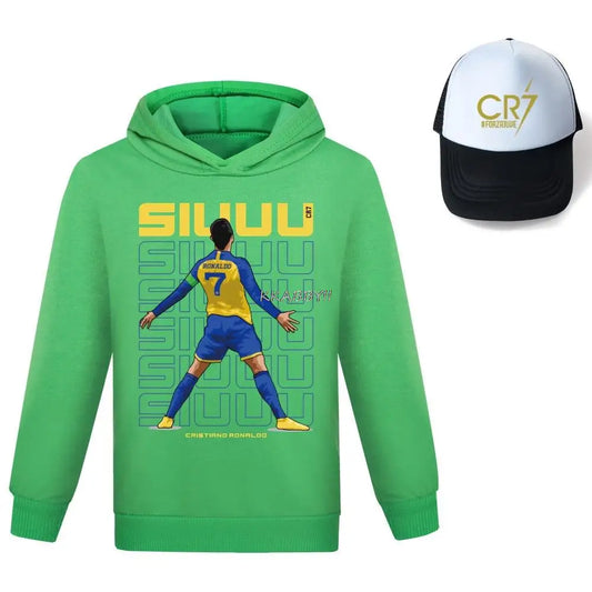 Sweat à Capuche et Casquette CR7 - c2